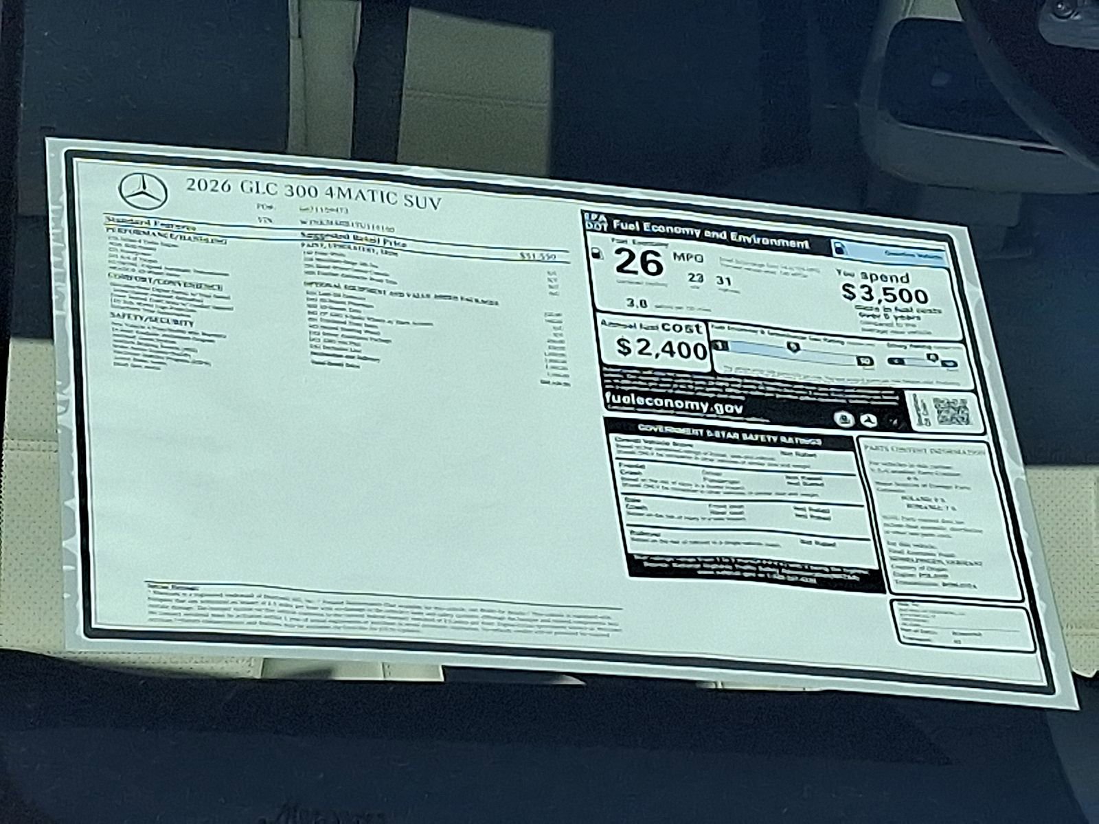 New 2026 Mercedes-Benz GLC 300 4MATIC image 19