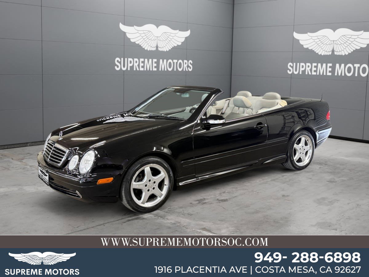 Used 2002 Mercedes-Benz CLK 430 Cabriolet image 1