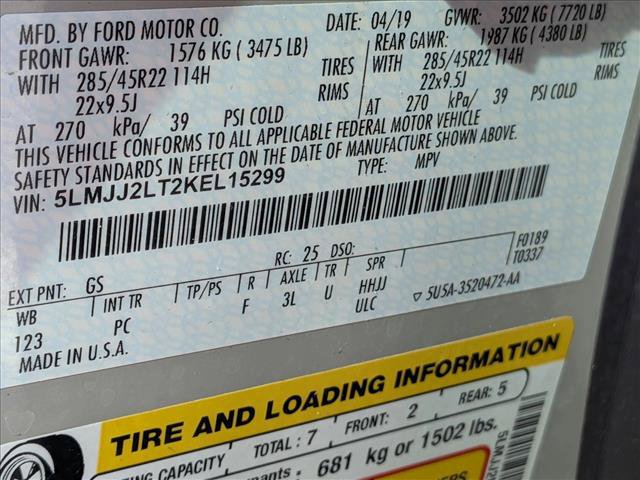 Used 2019 Lincoln Navigator Reserve image 22