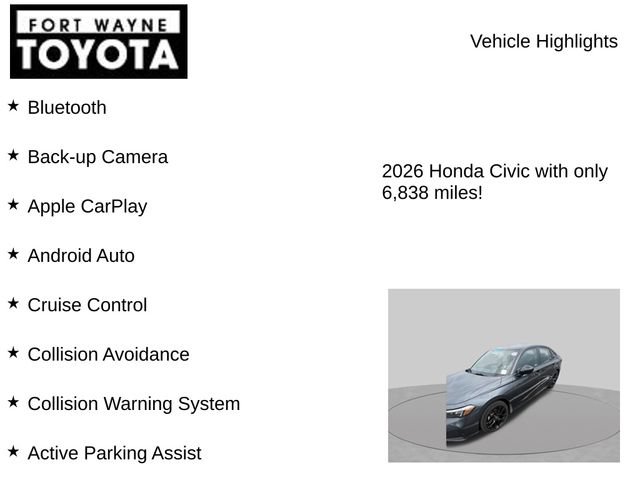 Used 2026 Honda Civic Sport image 7