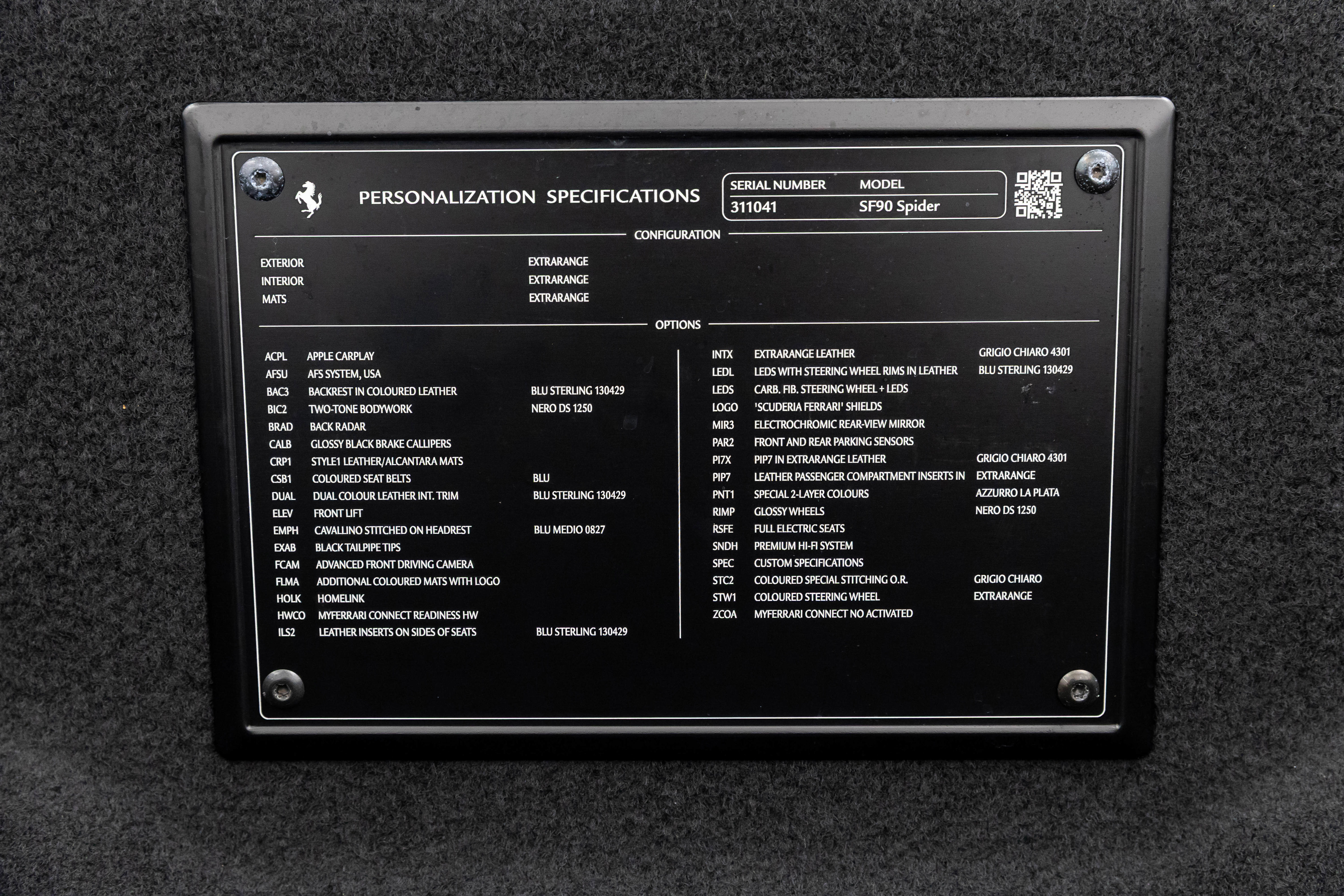 Certified 2024 Ferrari SF90 Spider image 48