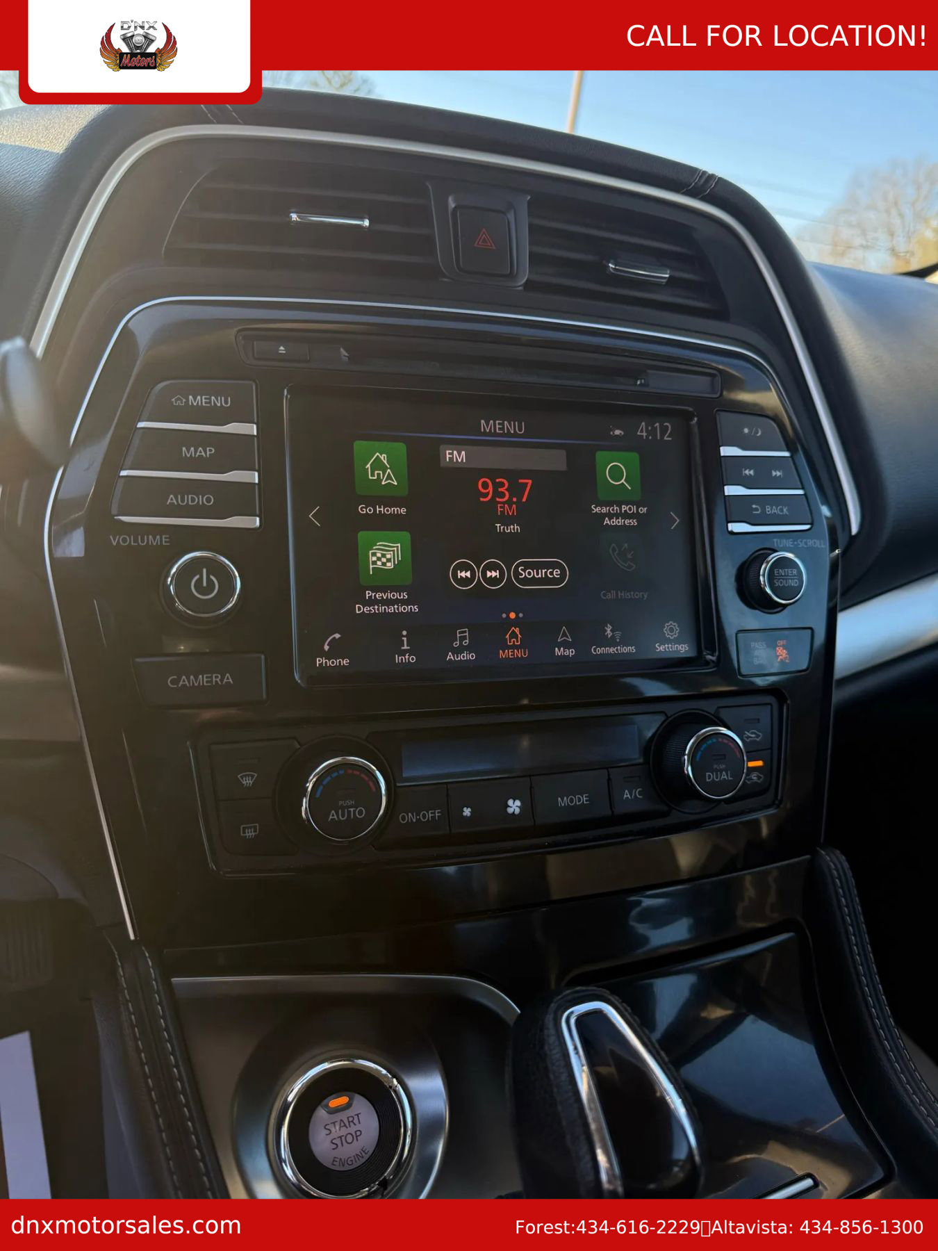 Used 2022 Nissan Maxima SV w/ Floor Mat Group image 22