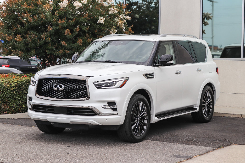 Used 2021 INFINITI QX80 Premium Select w/ All-Season Package AWD/4WD image 3