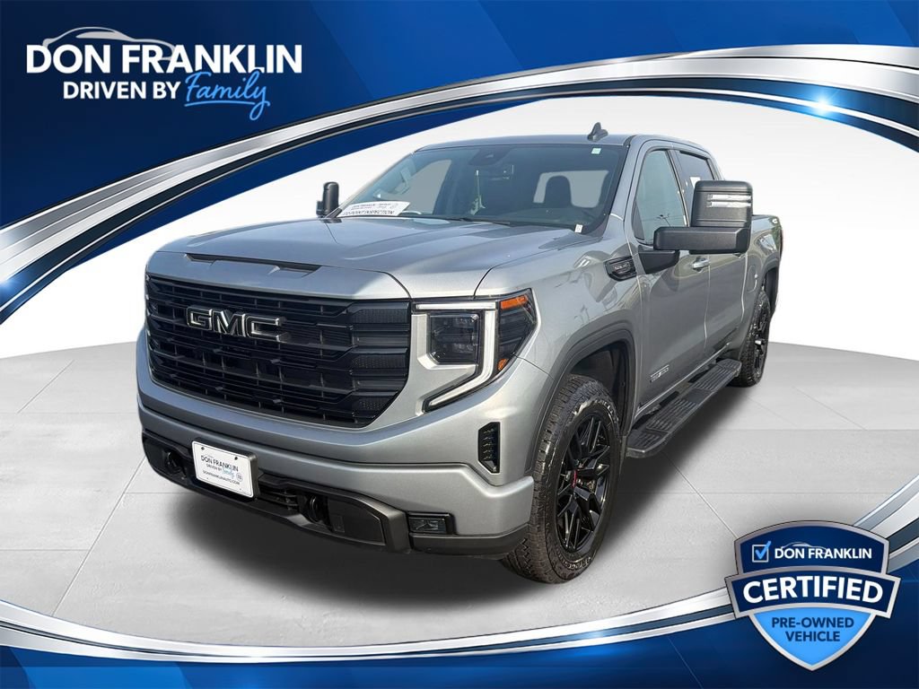 Used 2024 GMC Sierra 1500 Elevation w/ LPO, Elevation Black Package AWD/4WD 360° Tour