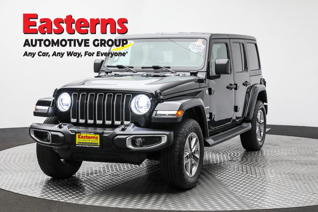 Used 2019 Jeep Wrangler Unlimited Sahara w/ Cold Weather Group image 1