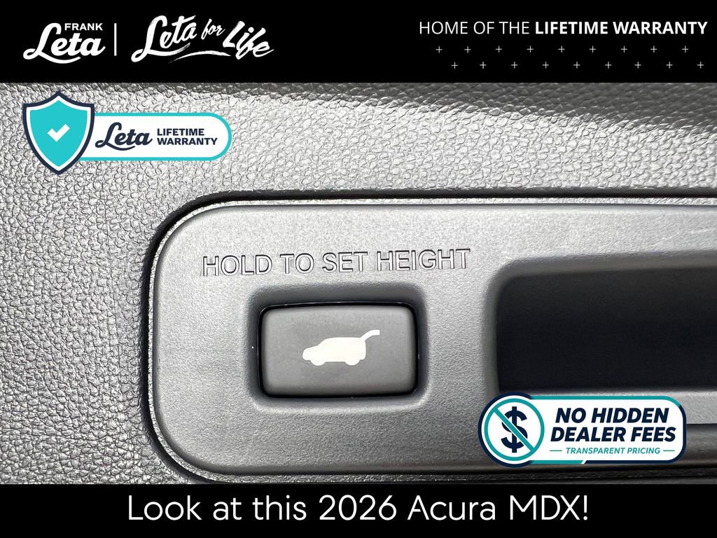 New 2026 Acura MDX A-Spec AWD/4WD image 35