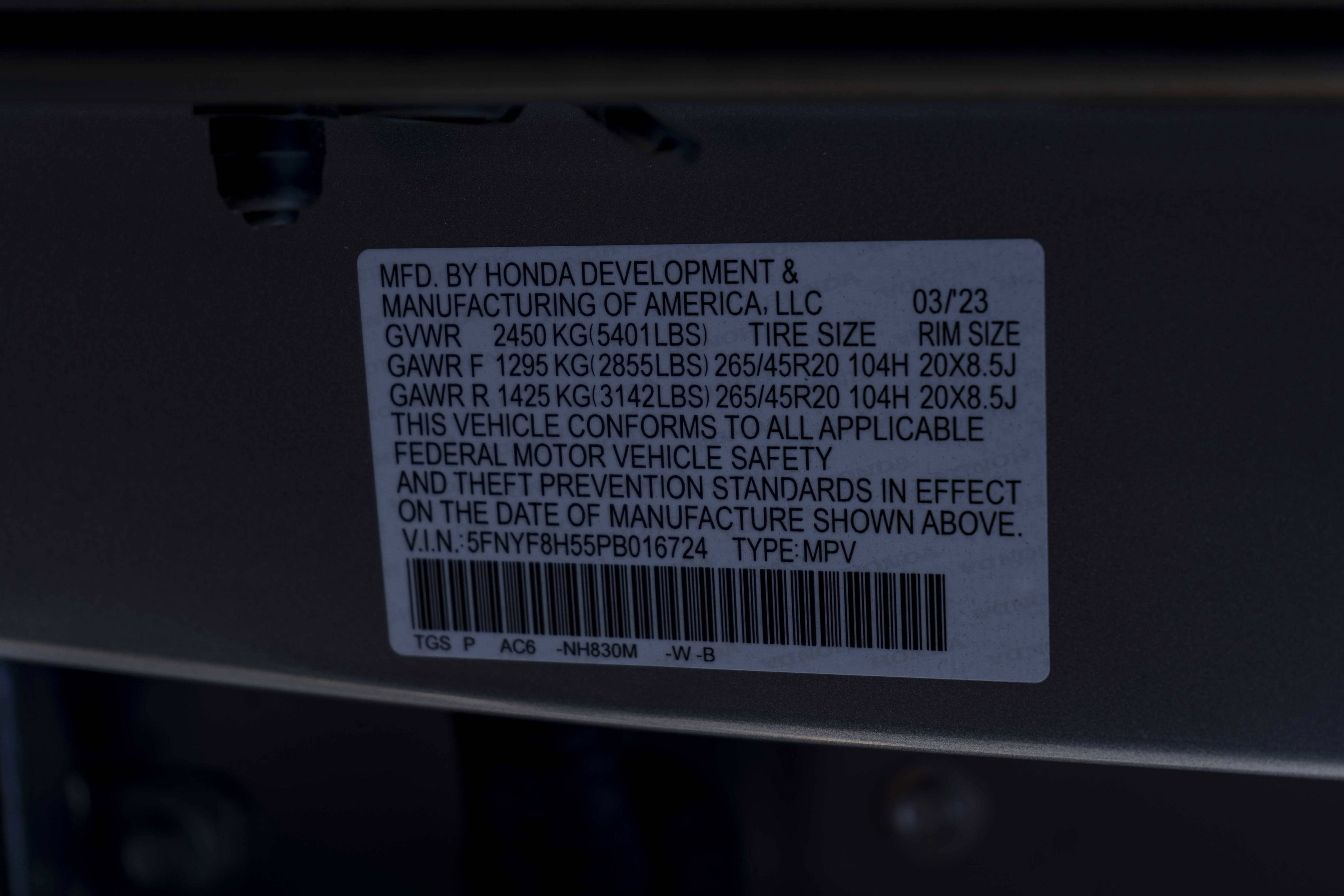 Used 2023 Honda Passport EX-L image 49