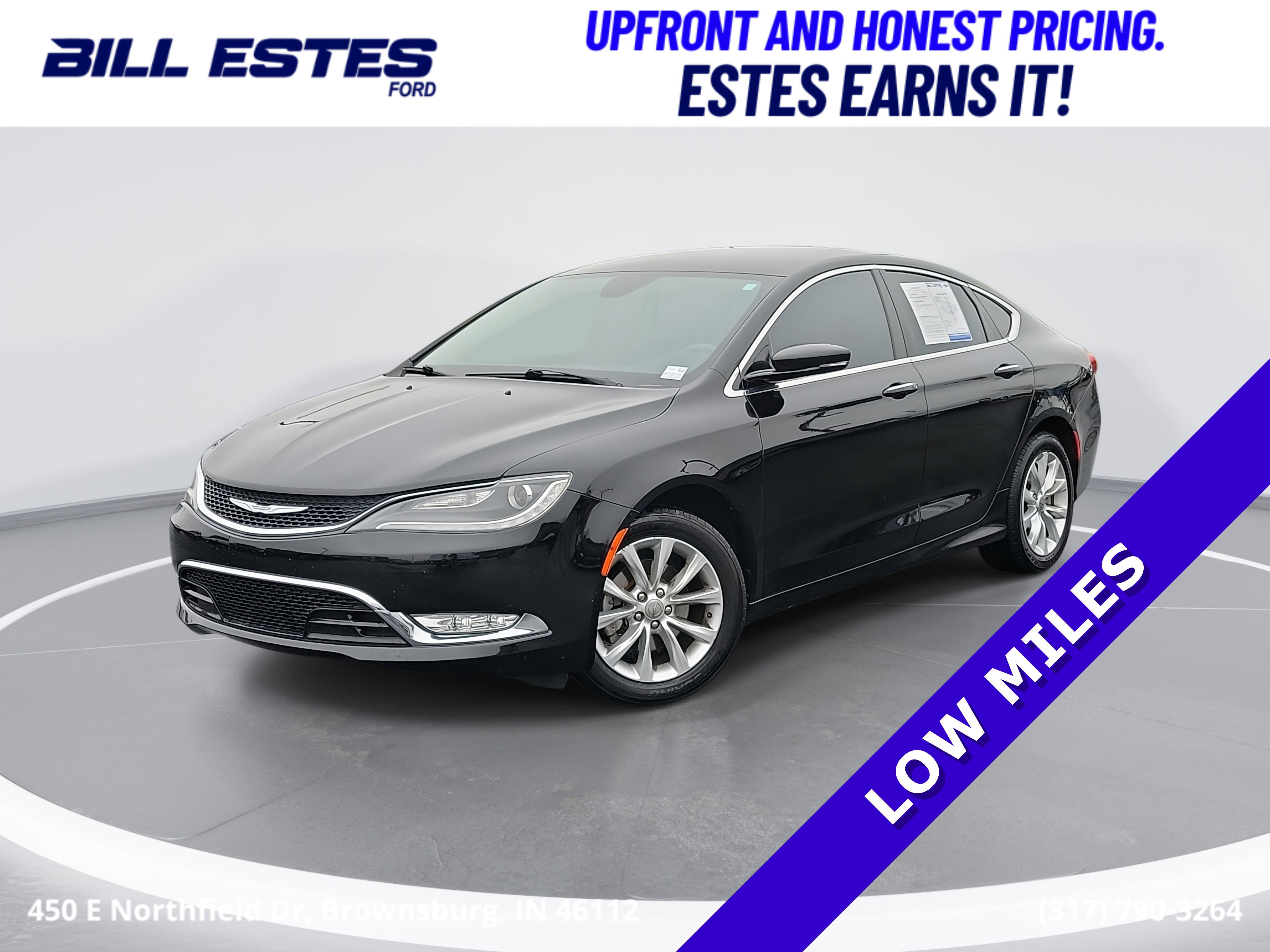 Used 2015 Chrysler 200 C w/ Navigation & Sound Group I