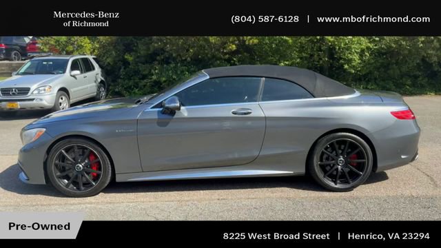 Used 2017 Mercedes-Benz S 63 AMG 4MATIC Cabriolet image 7