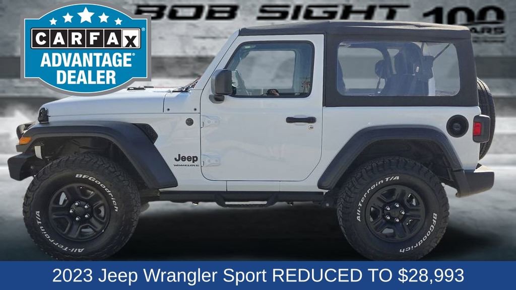 Used 2023 Jeep Wrangler Sport image 3
