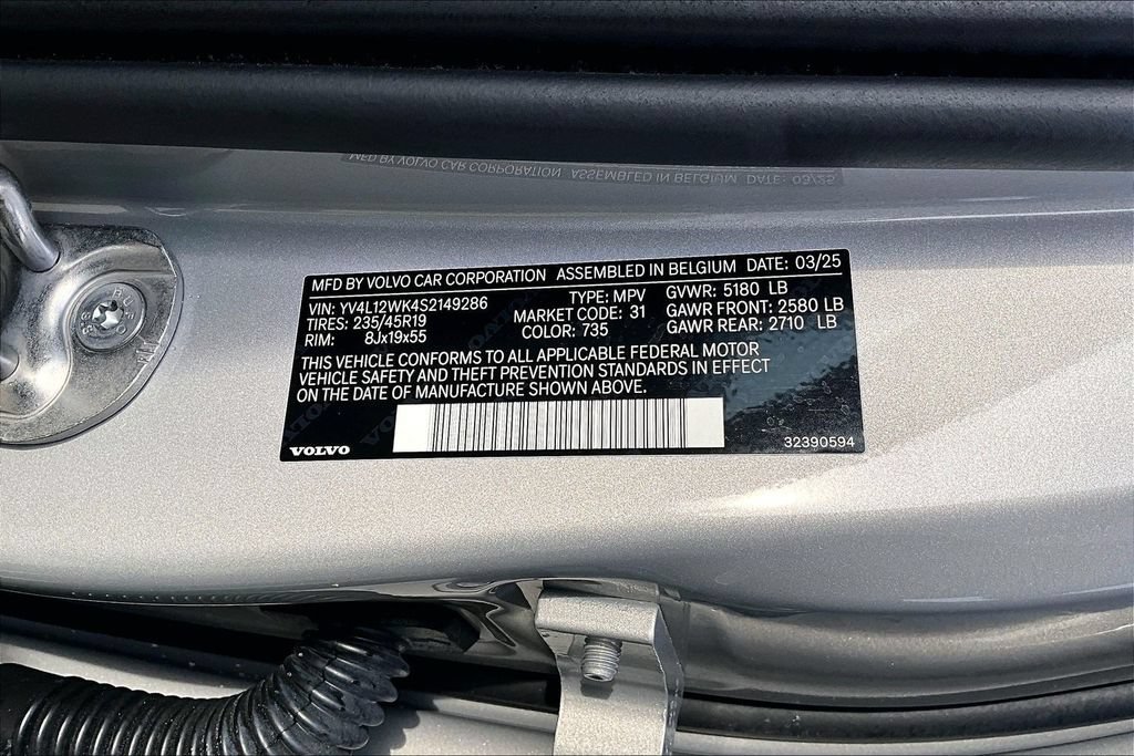 Certified 2025 Volvo V60 B5 Cross Country Plus AWD/4WD image 45