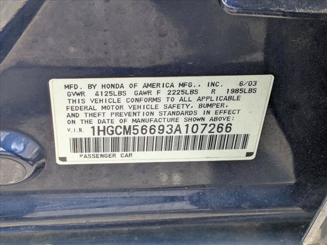 Used 2003 Honda Accord EX image 15