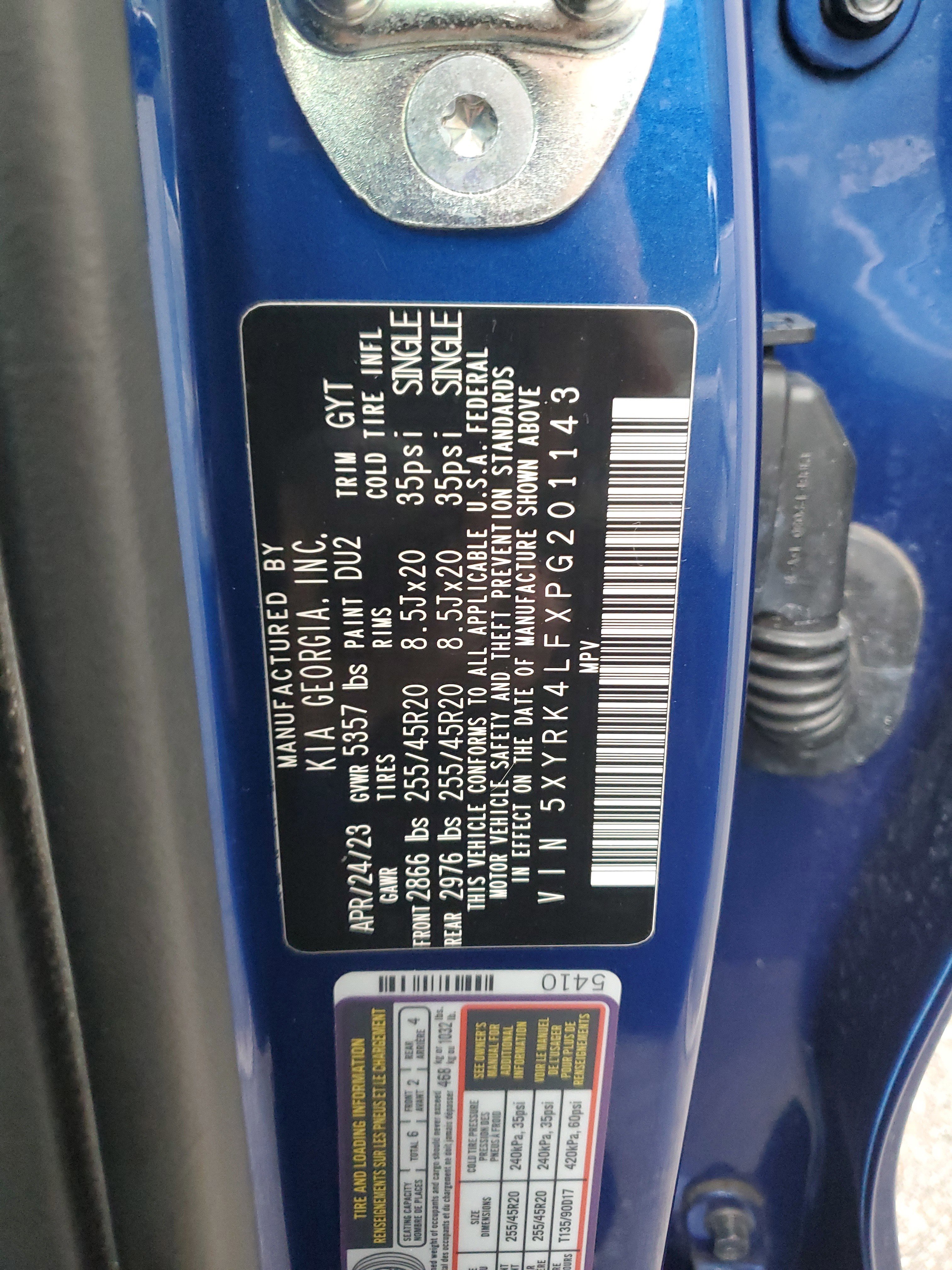 Certified 2023 Kia Sorento SX image 31