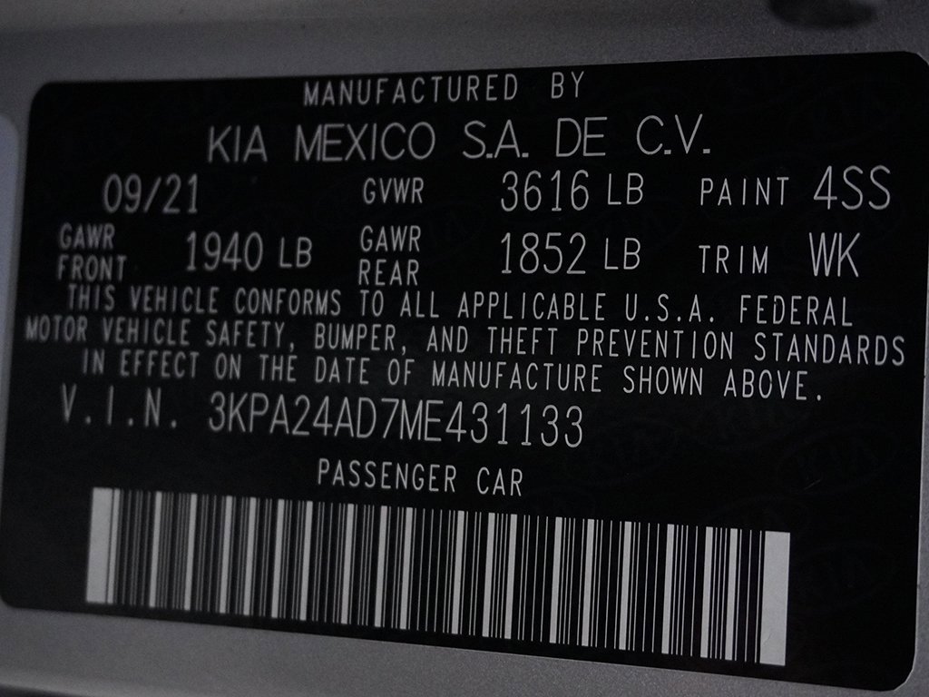 Used 2021 Kia Rio LX image 41