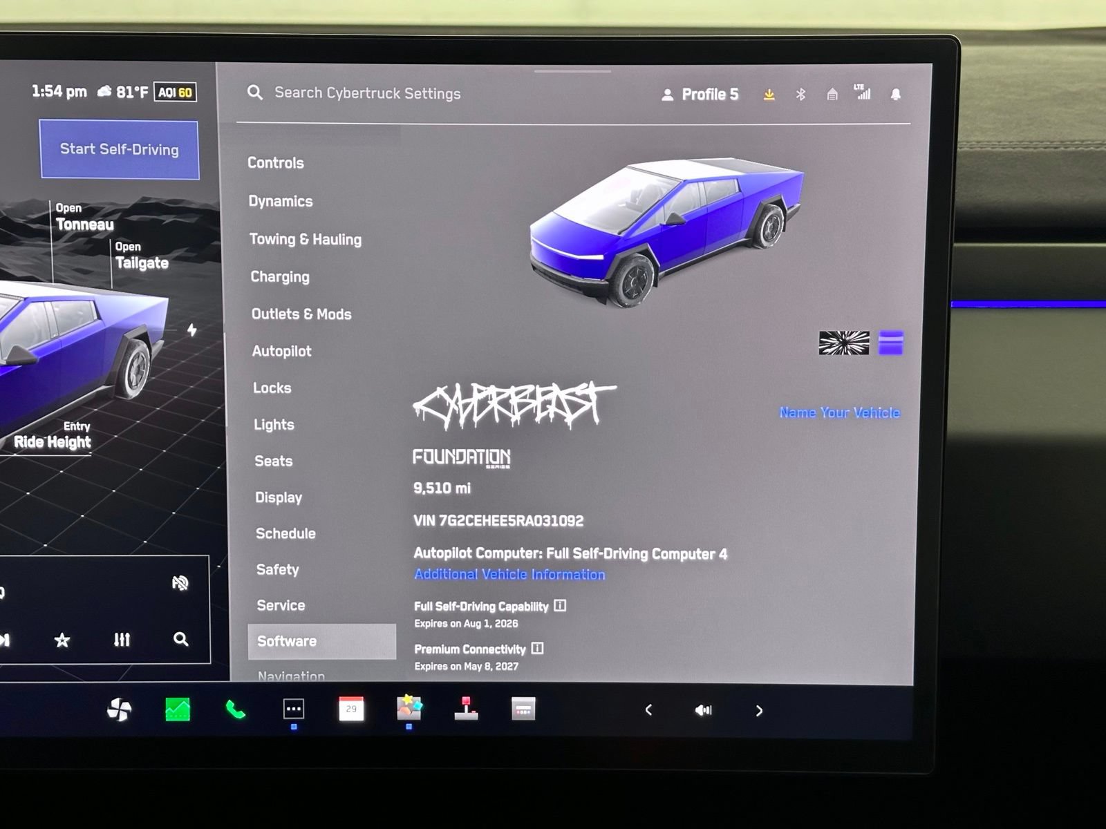 Used 2024 Tesla Cybertruck Cyberbeast AWD/4WD image 3