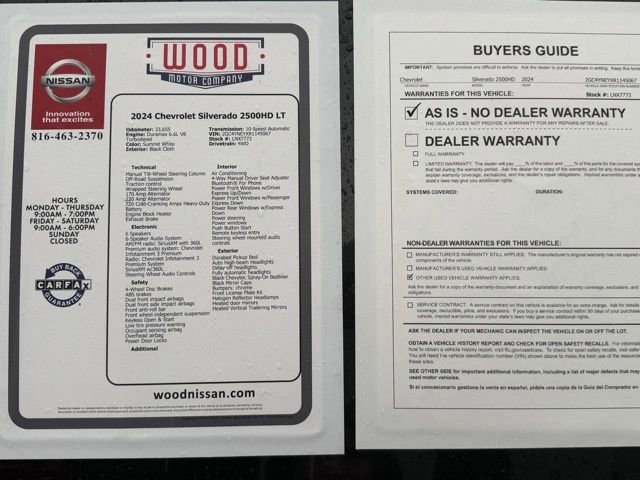 Used 2024 Chevrolet Silverado 2500 LT image 39