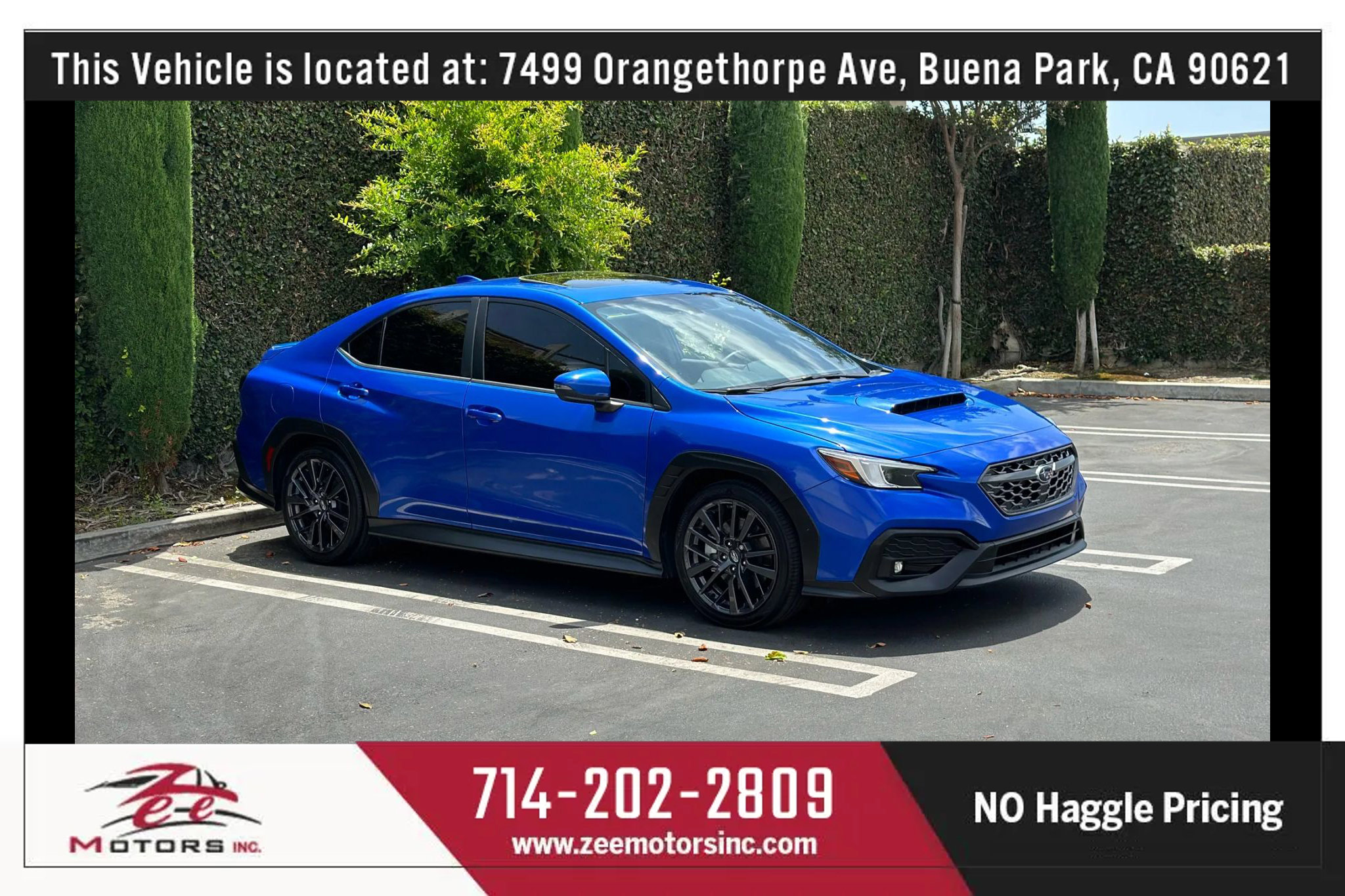 Used 2022 Subaru WRX Limited image 4