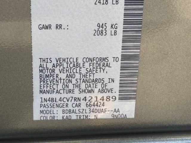 Used 2024 Nissan Altima 2.5 SR w/ SR Premium Package FWD image 42