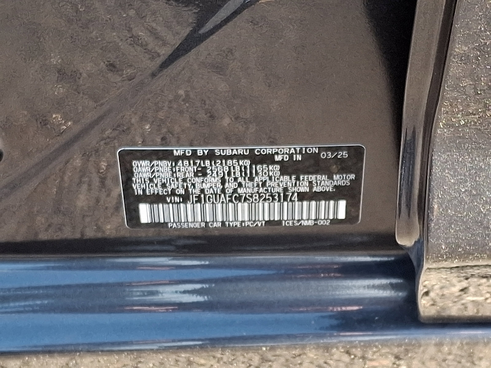 Certified 2025 Subaru Impreza 2.0i Sport AWD/4WD image 28