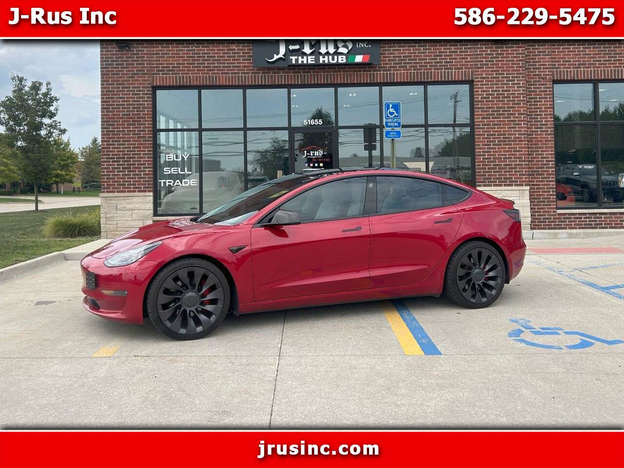 Used 2021 Tesla Model 3 Performance