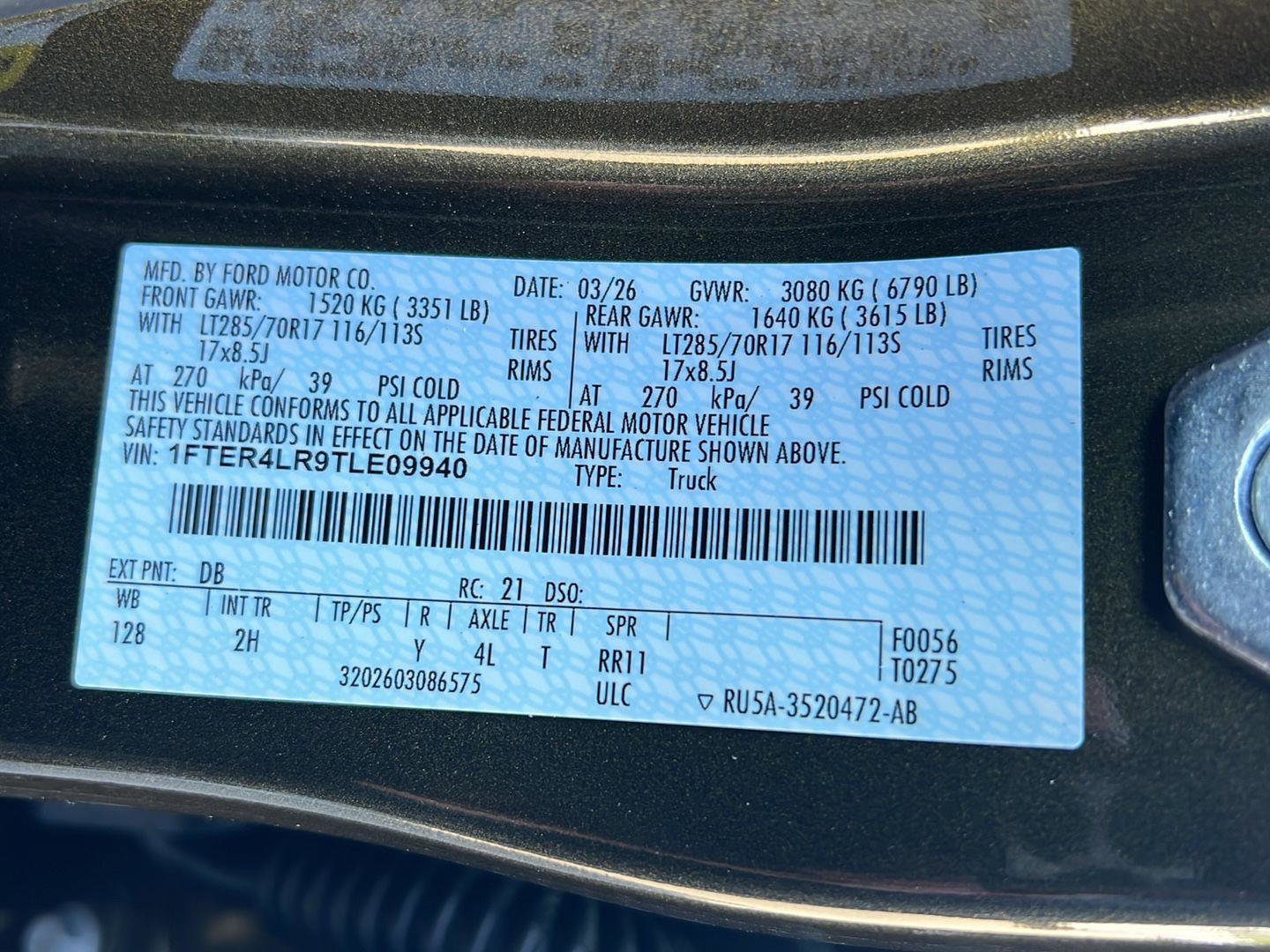 New 2026 Ford Ranger Raptor image 55