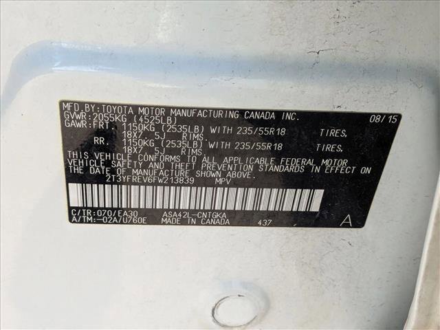 Used 2015 Toyota RAV4 Limited w/ Technology Package image 22