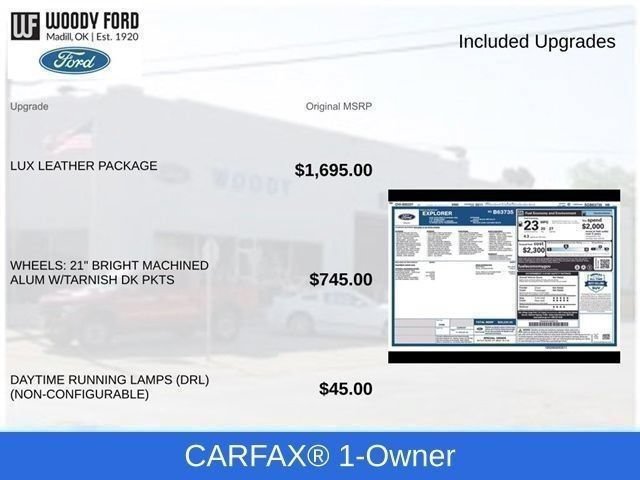 Used 2025 Ford Explorer Platinum w/ LUX Leather Package AWD/4WD image 2