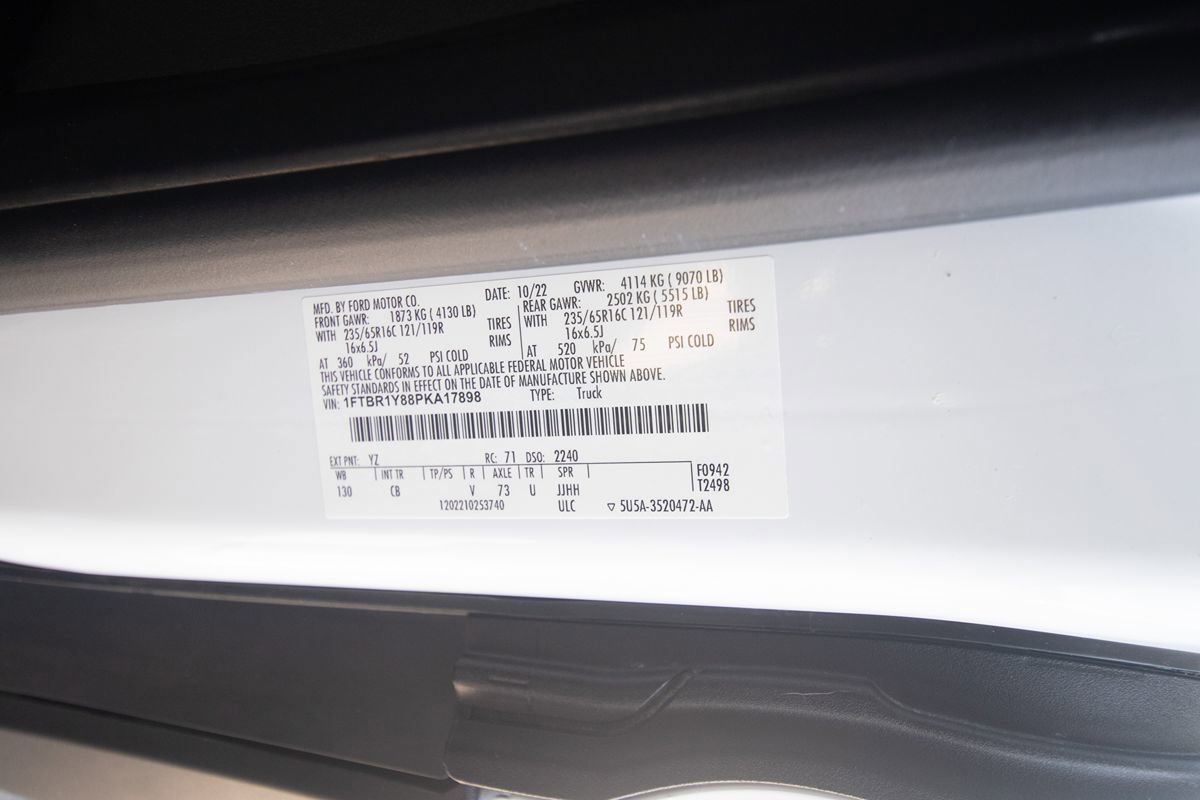 Used 2023 Ford Transit 250 Low Roof w/ Exterior Upgrade Package RWD image 12