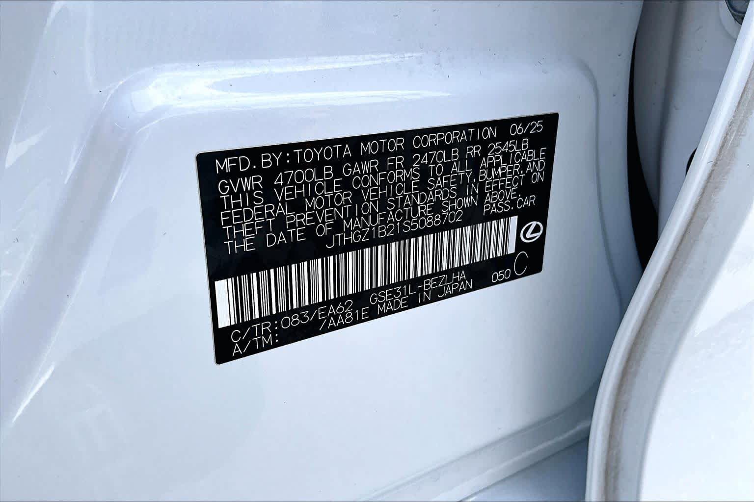 Used 2025 Lexus IS 350 F Sport w/ Accessory Package 2 RWD image 35