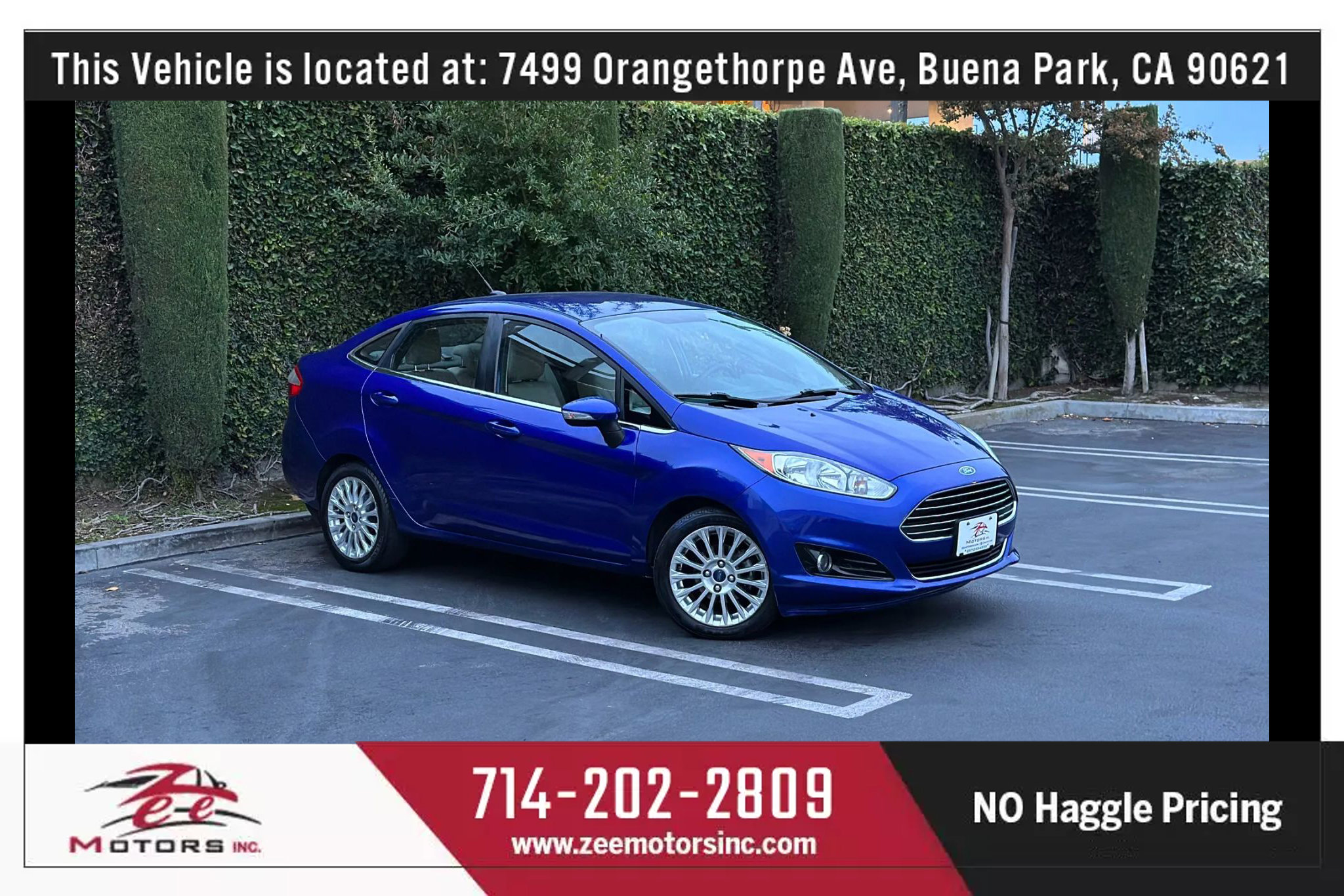 Used 2014 Ford Fiesta Titanium