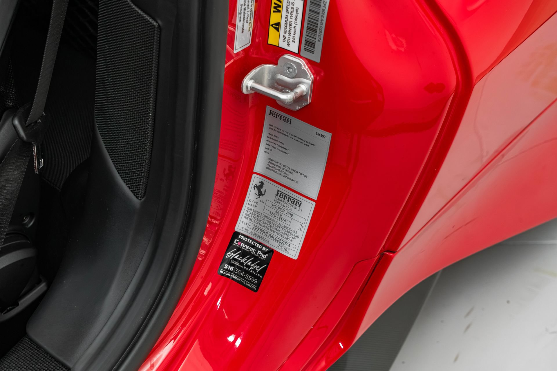 Certified 2020 Ferrari 488 Pista Coupe RWD image 36