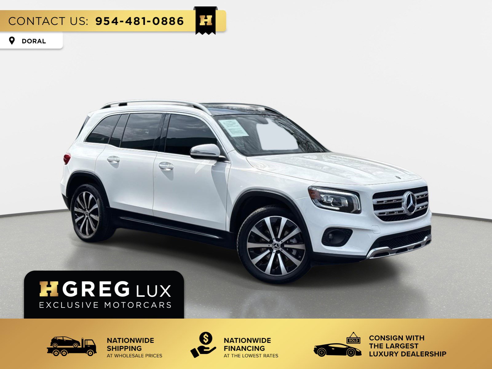 Used 2023 Mercedes-Benz GLB 250 4MATIC w/ Premium Package image 1