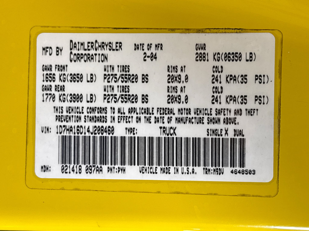 Used 2004 Dodge Ram 1500 Truck SLT w/ Sport Appearance Group image 31