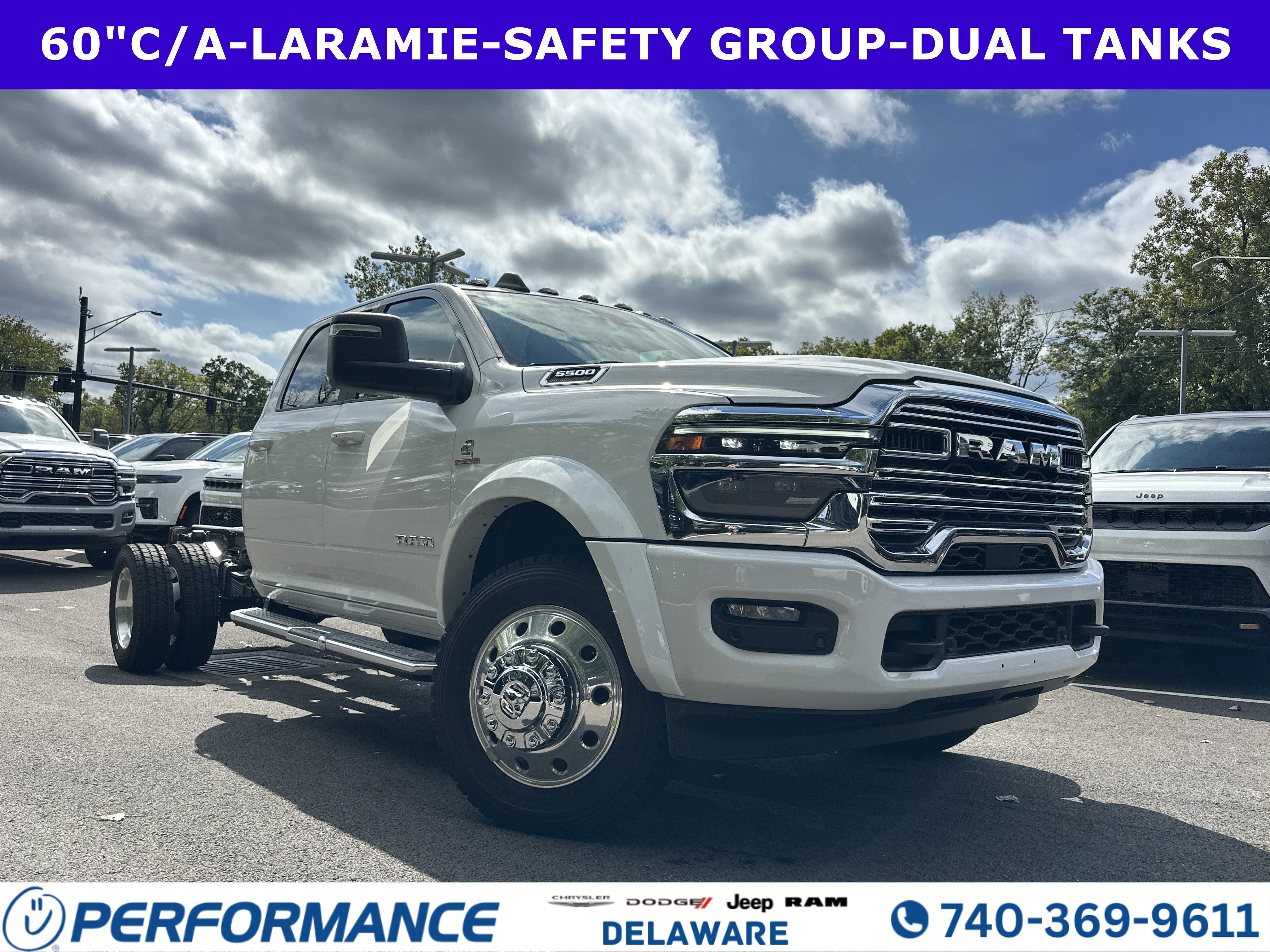 New 2027 RAM 5500 4x4 Crew Cab w/ Laramie Trim Package