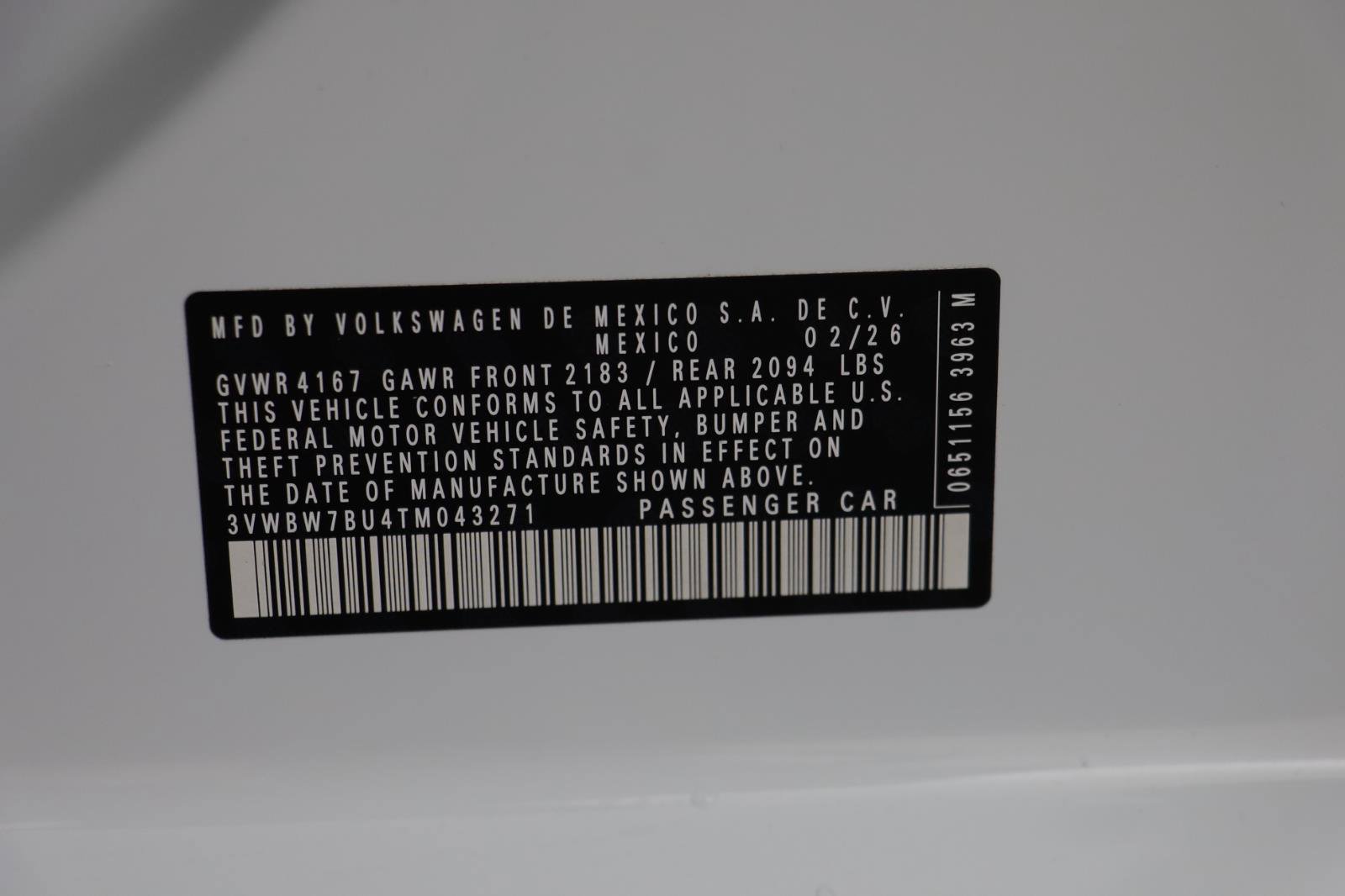 New 2026 Volkswagen Jetta Sport image 23