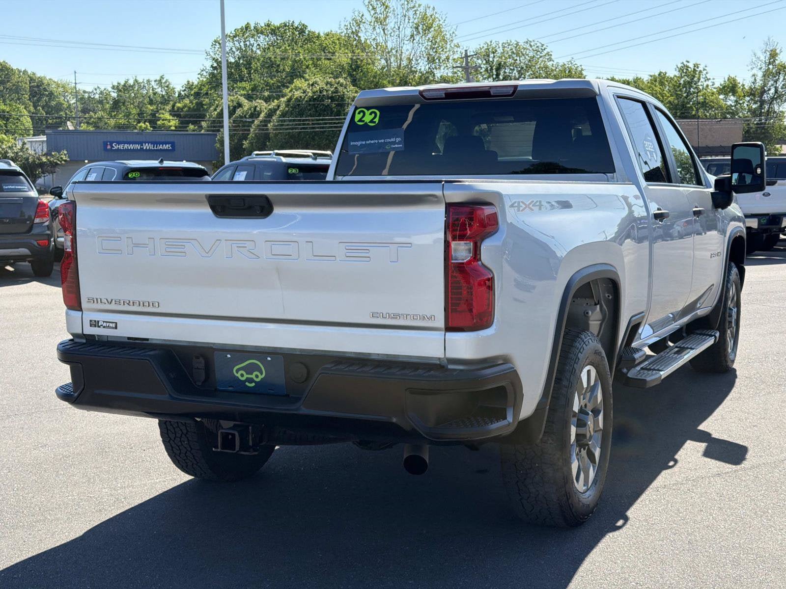 Used 2022 Chevrolet Silverado 2500 Custom w/ Custom Value Package AWD/4WD image 14