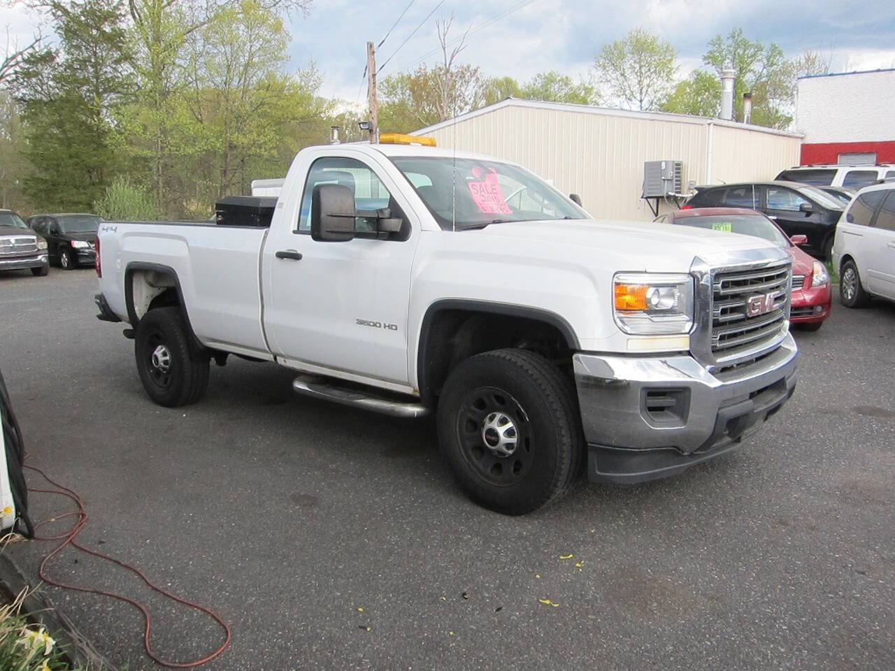 Used 2015 GMC Sierra 3500 4x4 Regular Cab image 1