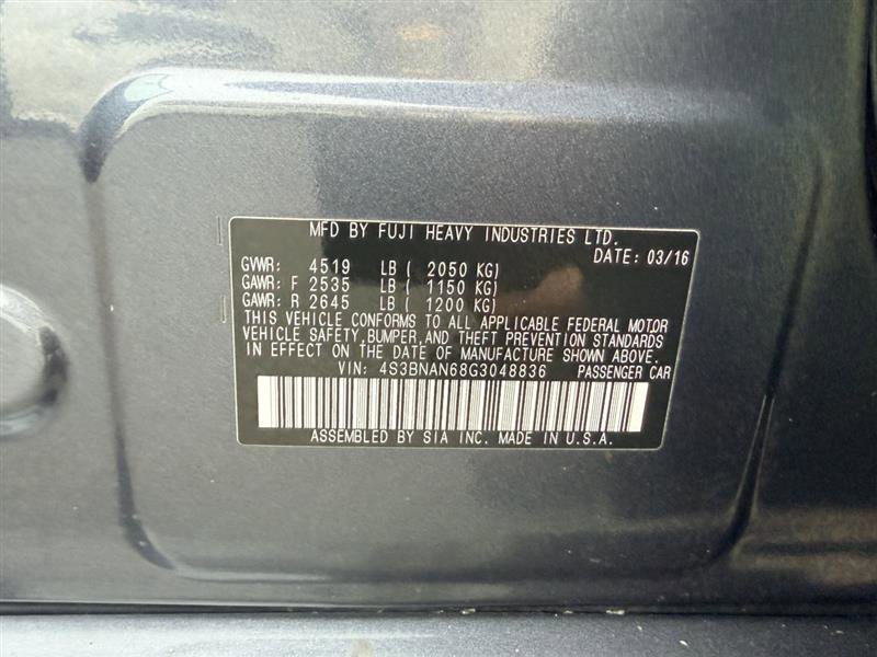 Used 2016 Subaru Legacy 2.5i Limited AWD/4WD image 39