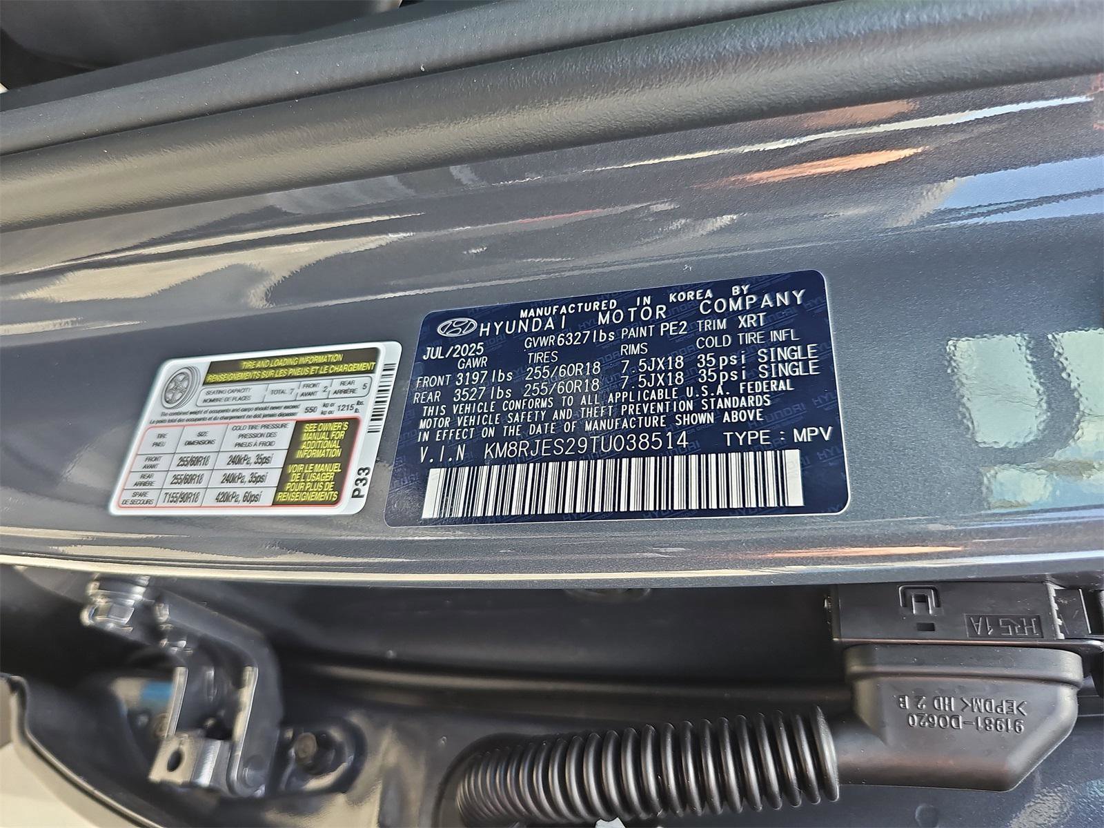 New 2026 Hyundai Palisade XRT Pro image 39