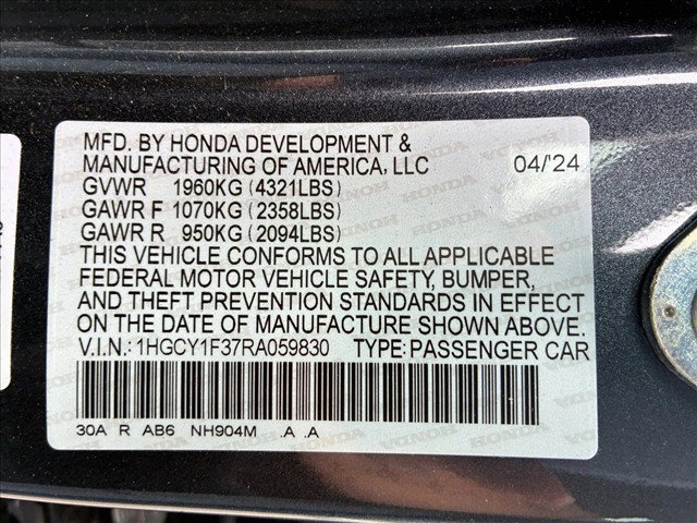 Used 2024 Honda Accord EX image 24
