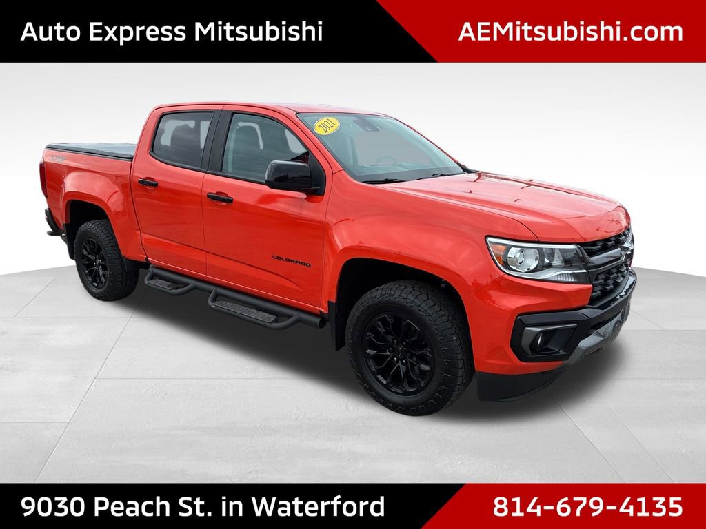 Used 2021 Chevrolet Colorado Z71 w/ Safety Package AWD/4WD image 1