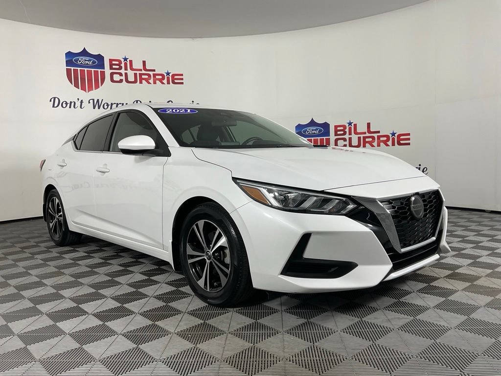Used 2021 Nissan Sentra SV FWD video 1
