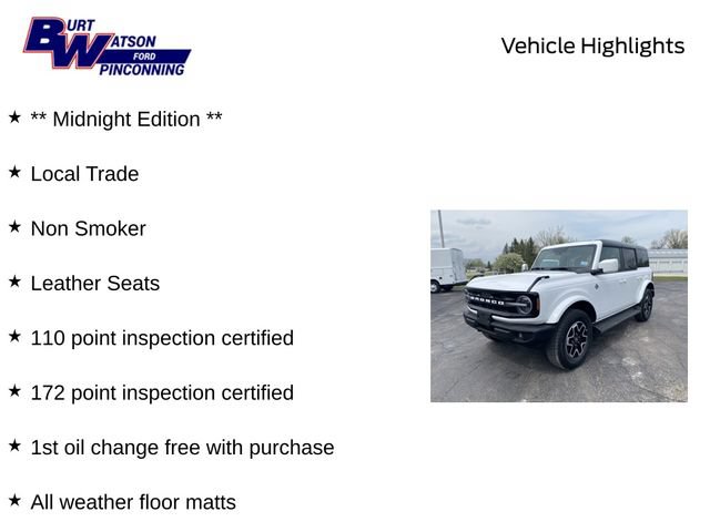 Used 2025 Ford Bronco Outer Banks AWD/4WD image 9
