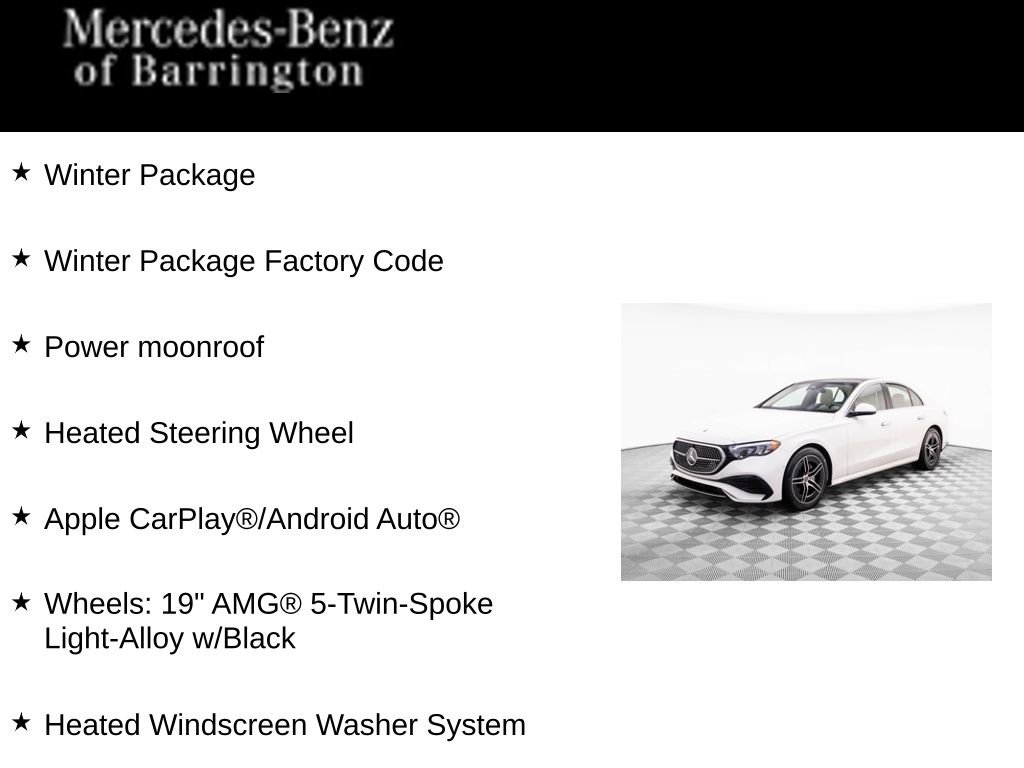 Used 2024 Mercedes-Benz E 350 4MATIC Sedan image 7
