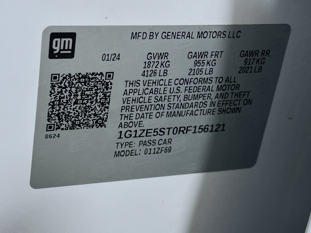 Used 2024 Chevrolet Malibu LT FWD image 33
