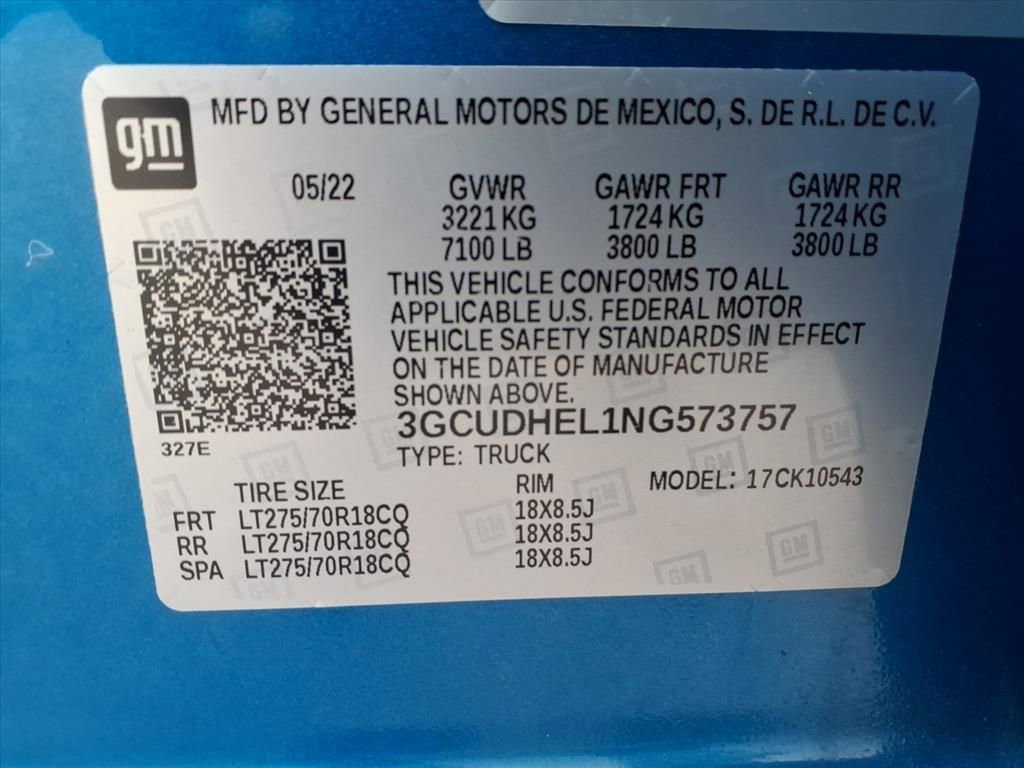 Used 2022 Chevrolet Silverado 1500 ZR2 image 32