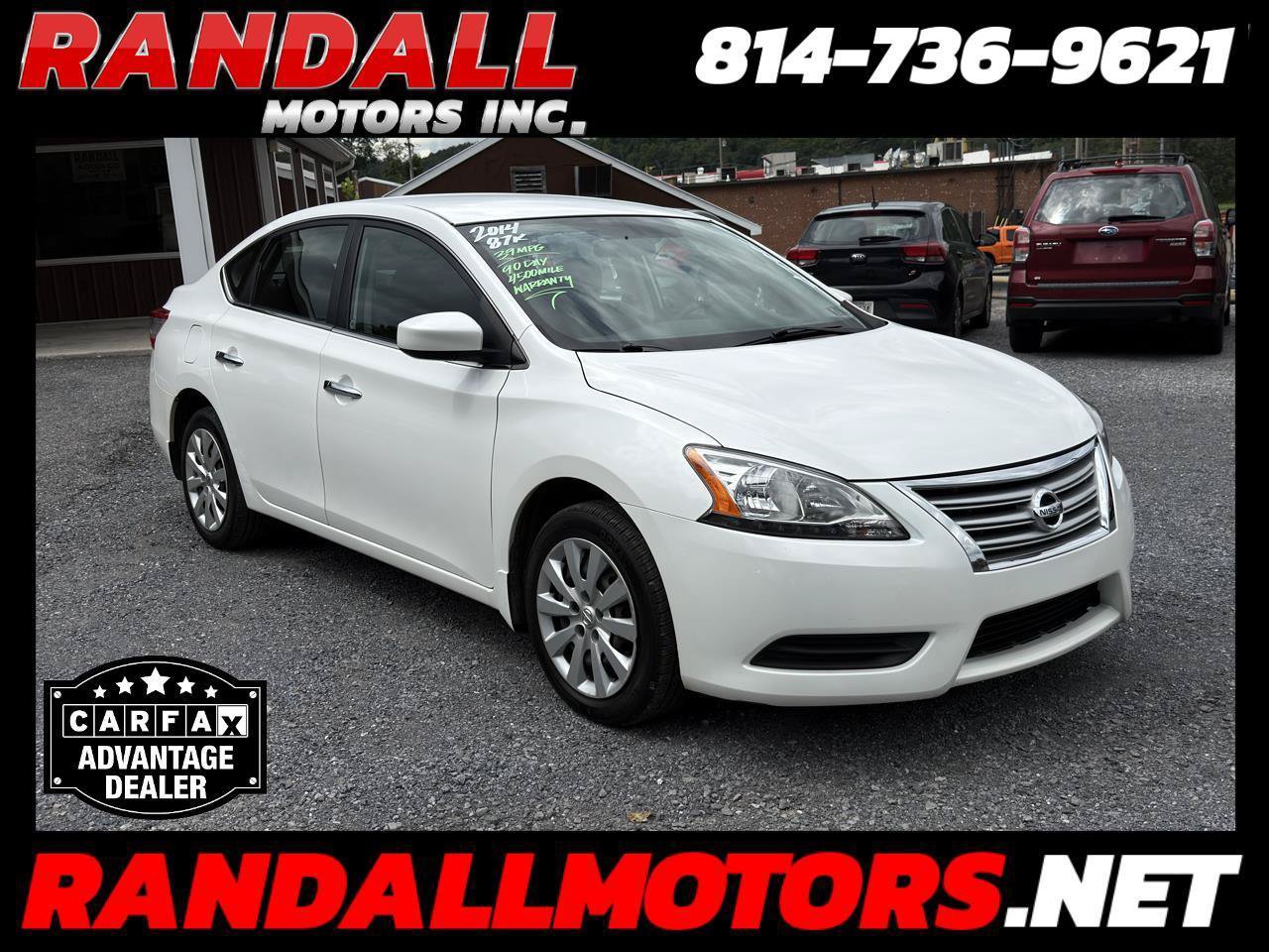 Used 2014 Nissan Sentra S
