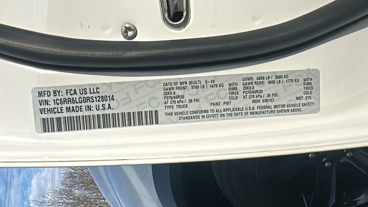 Used 2024 RAM 1500 Classic Warlock image 10