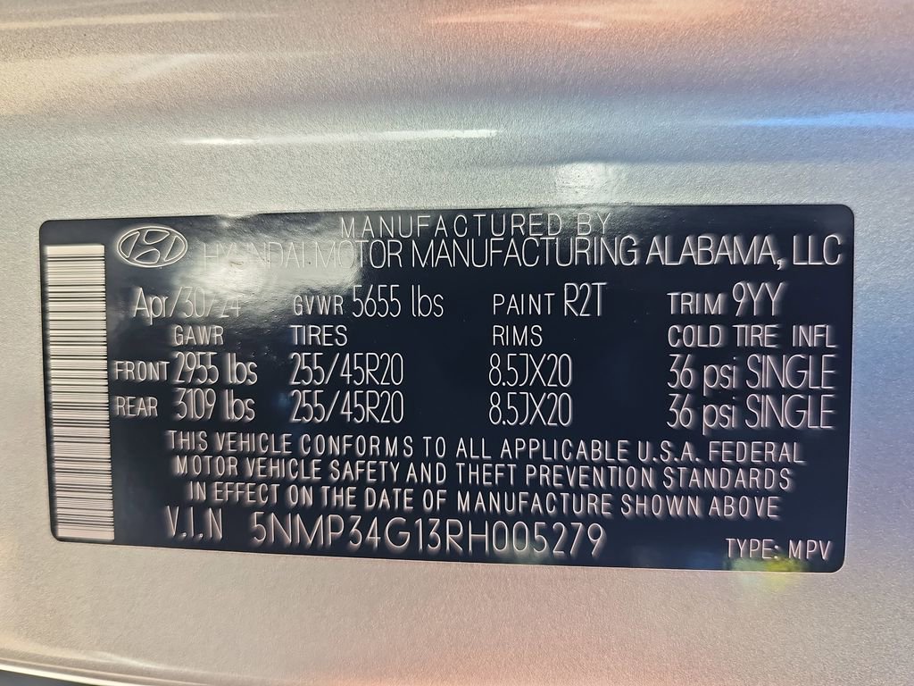 Used 2024 Hyundai Santa Fe Limited image 44