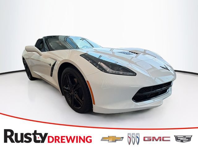 Used 2017 Chevrolet Corvette Stingray Coupe w/ Carbon Flash Badge Package RWD image 1